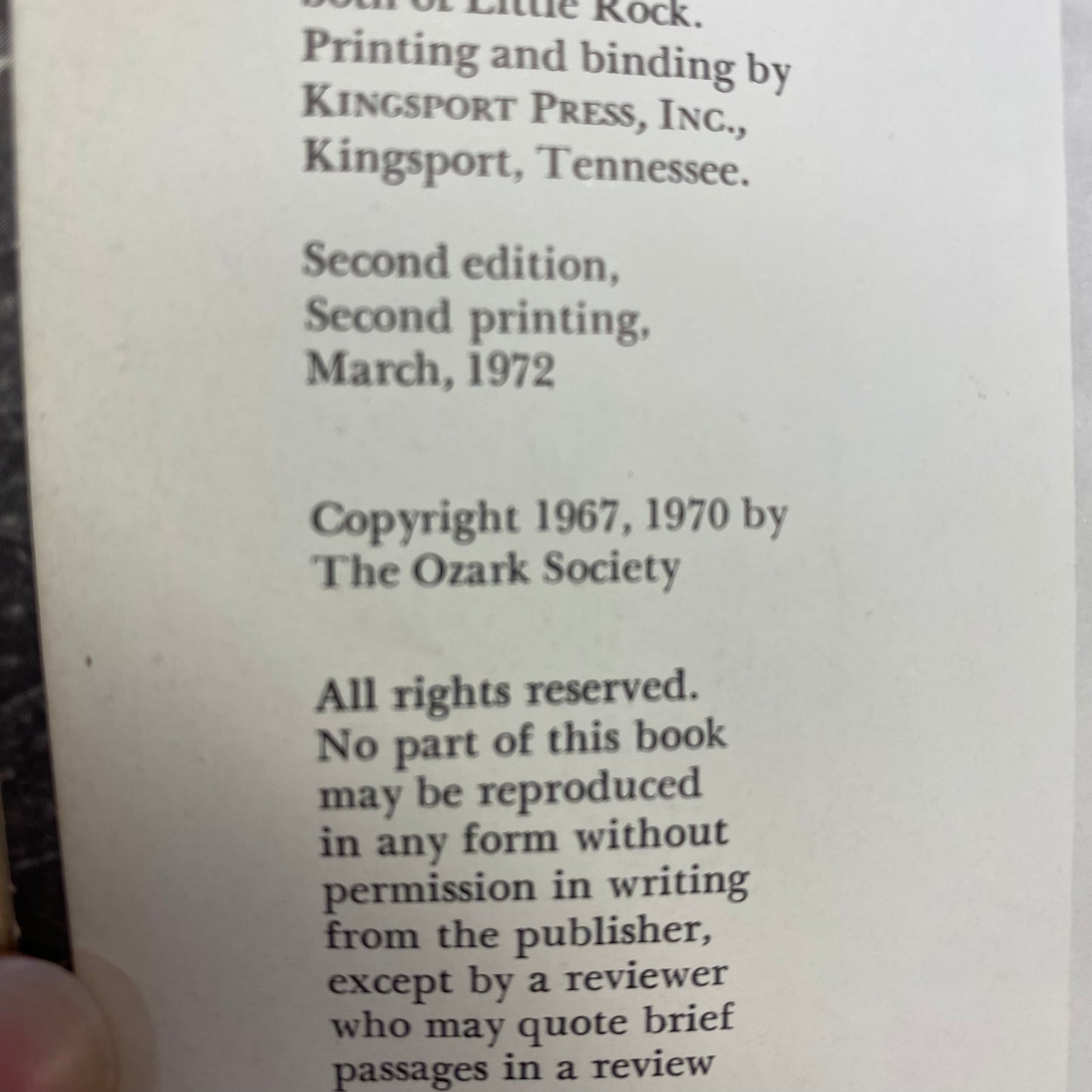 The Buffalo River Country - Kenneth L. Smith - 1972