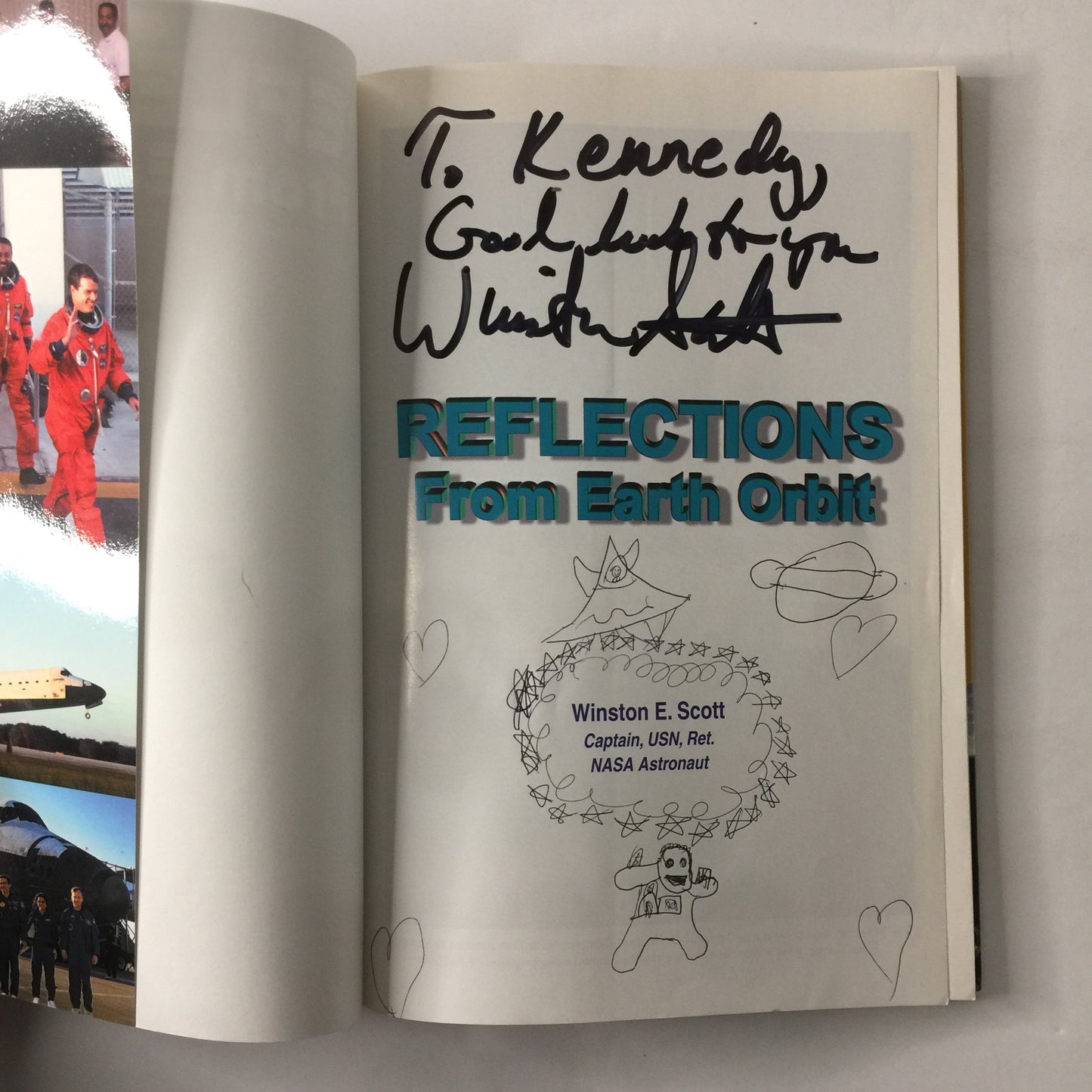 Reflections from Earth Orbit - Winston E. Scott - Signed - 2005