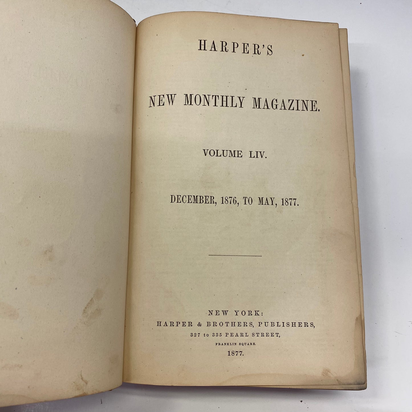 Harper’s New Monthly Magazine - Various - 1877