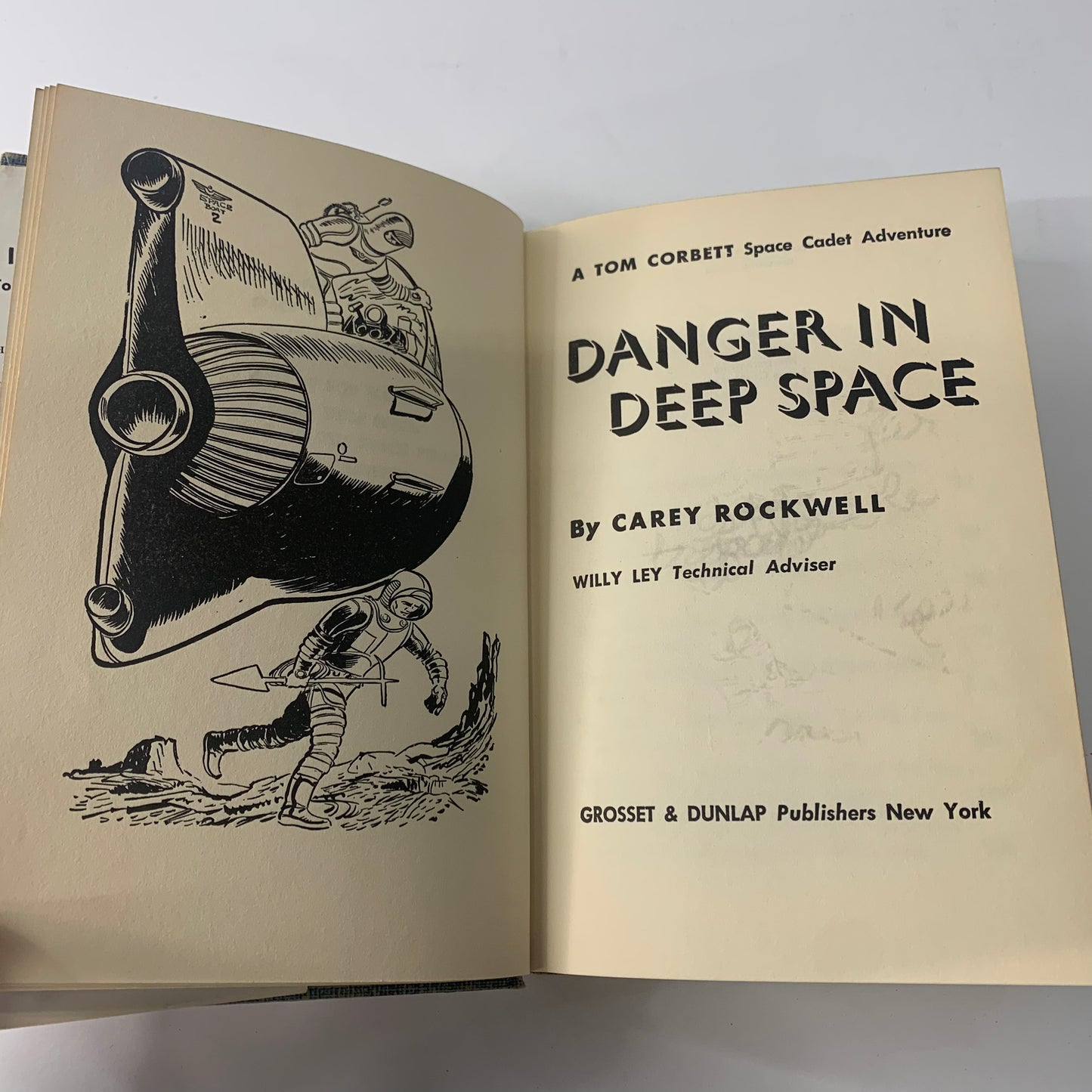 Danger in Deep Space - Carey Rockwell - Later Print - 1953