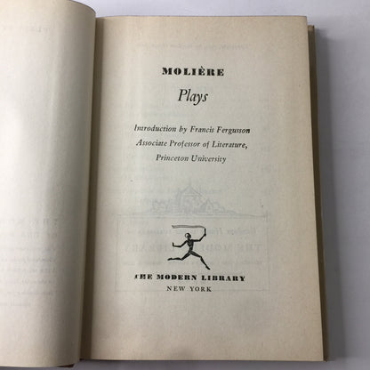 Plays by Molière - Molière - Modern Library - 1950