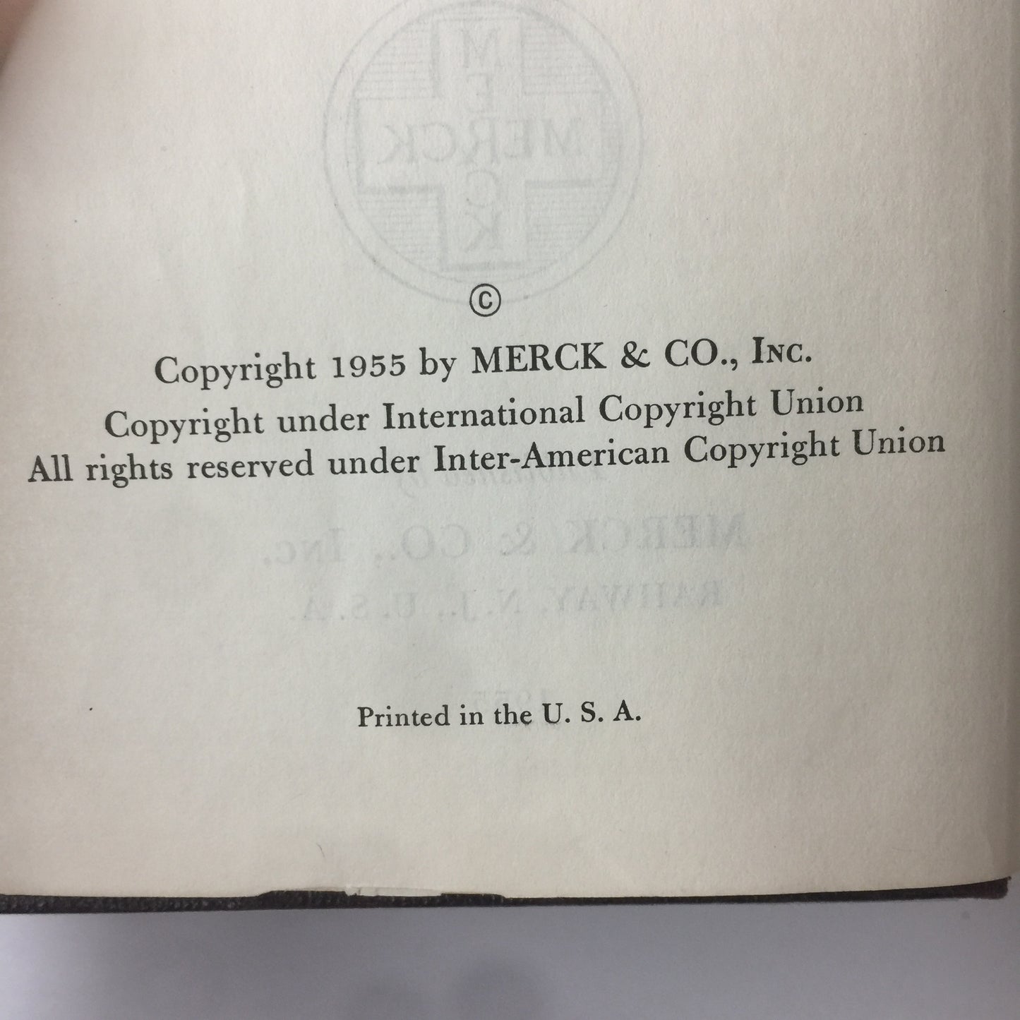 The Merck Veterinary Manual - Author Unknown - 1955