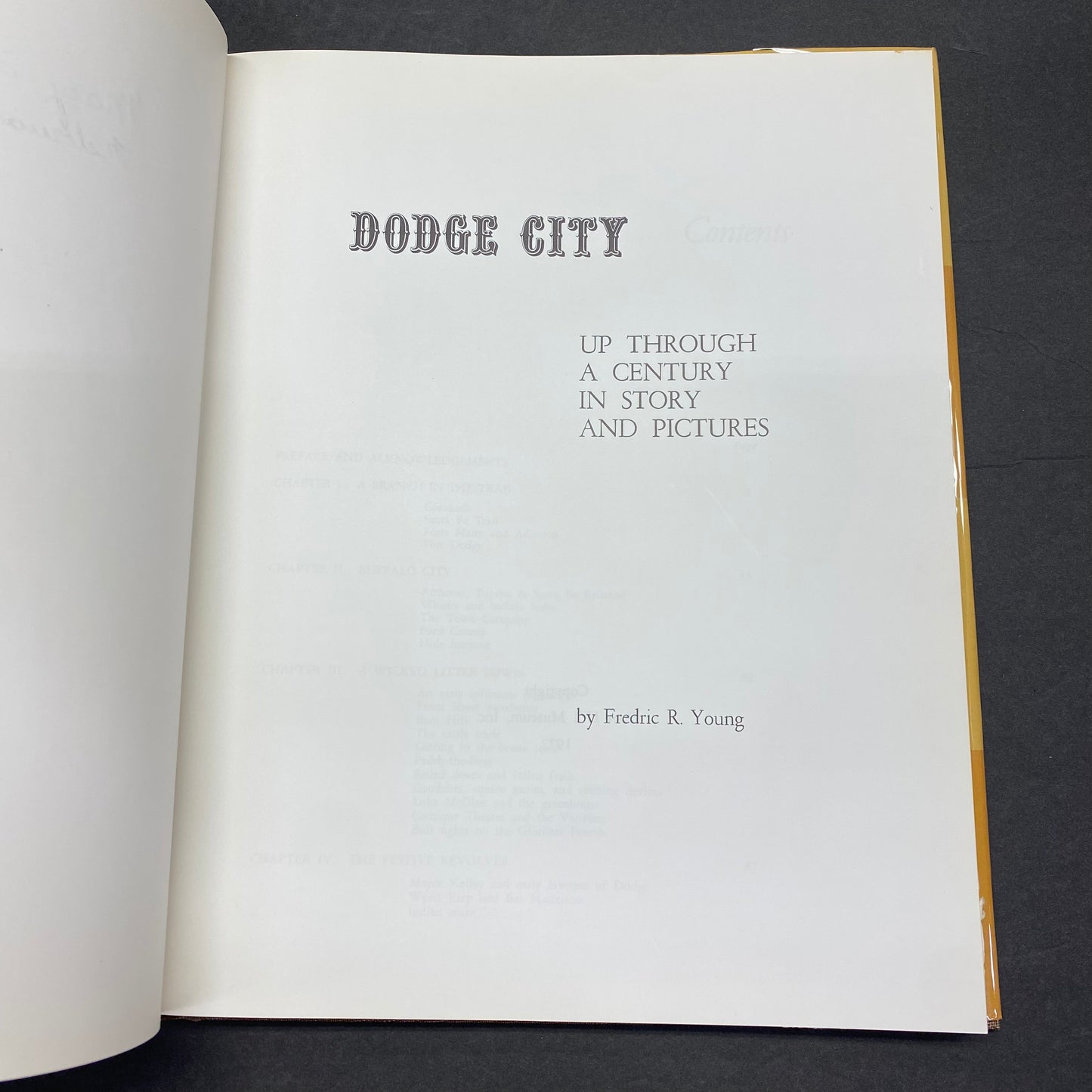 Dodge City - Fredric R. Young - 1972