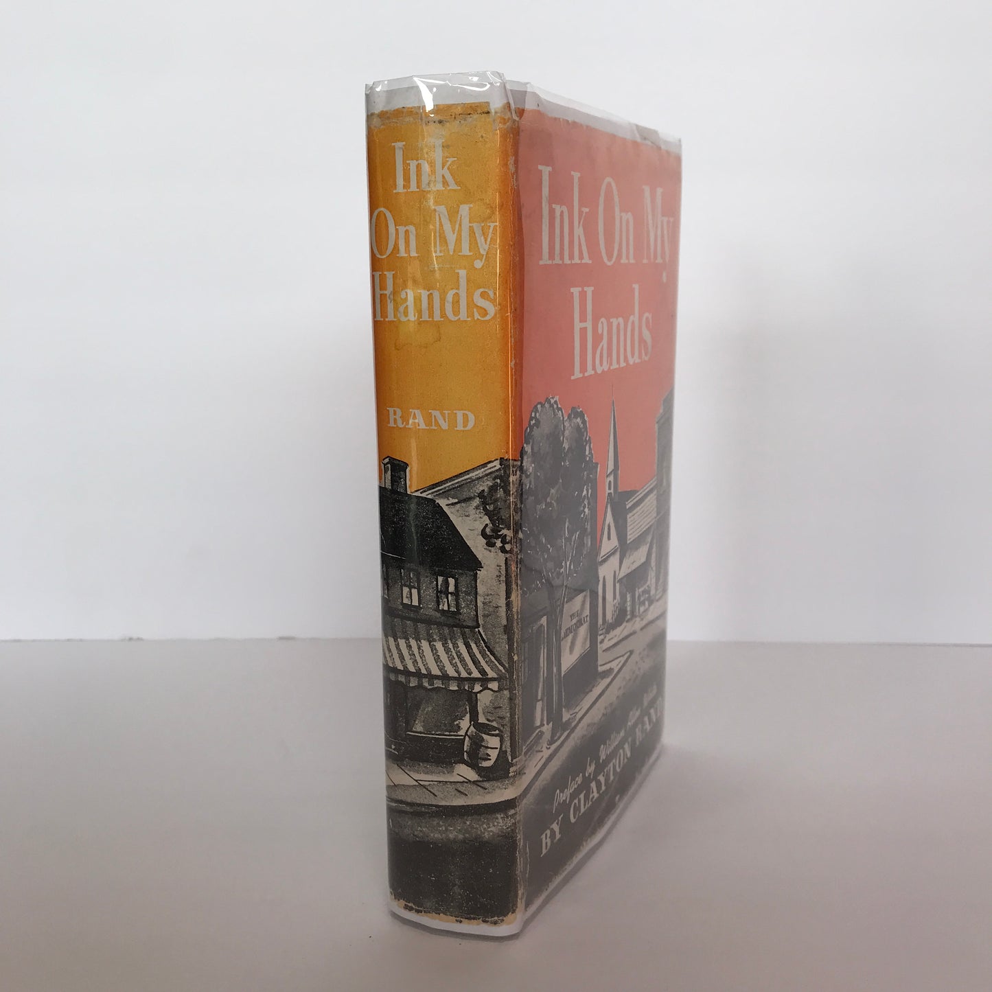 Ink on My Hands - Clayton Rand - Signed 1st Edition - 1940