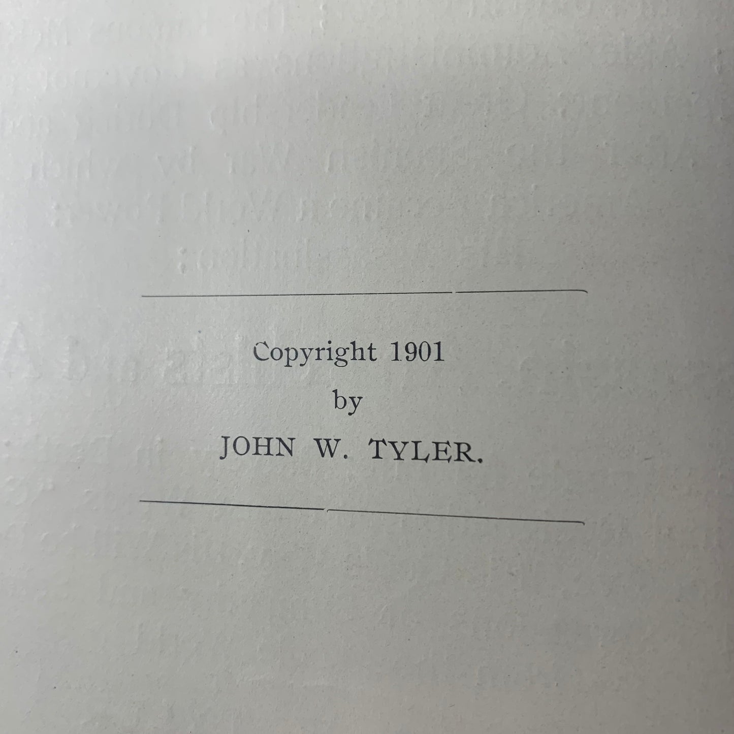 The Life of William McKinley - John W. Tyler - Salesman Sample - 1901