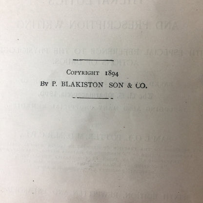 Quiz Compends: Materia Medica - Samuel Potter - 1897