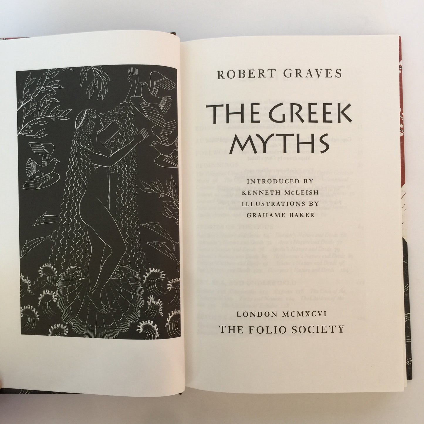 The Greek Myths - Robert Graves - 14th Print - Folio Society - 2002