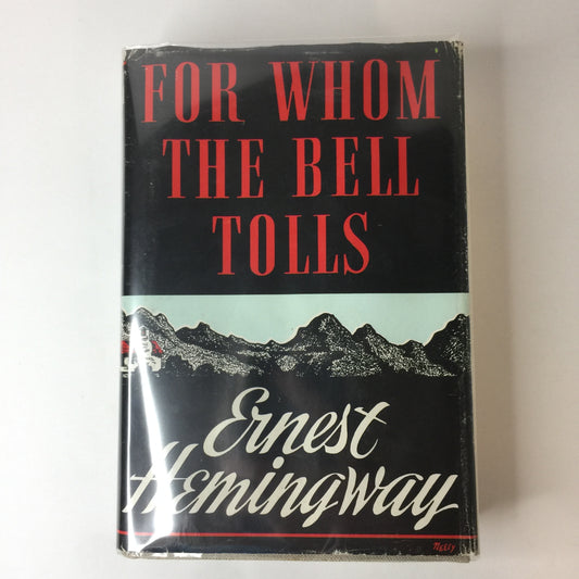 For Whom The Bell Tolls - Ernest Hemingway - First Edition Library, Facsimile of 1st Edition - 1968