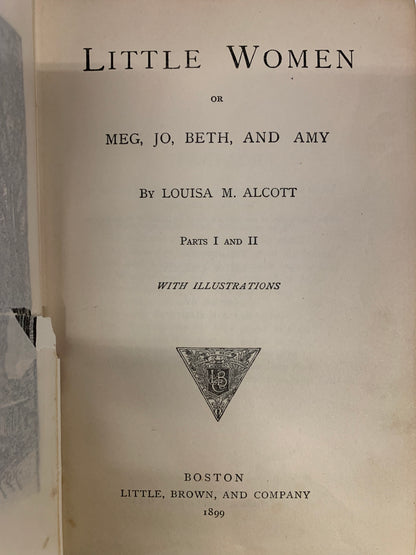 Little Women - Louisa May Alcott - 1899