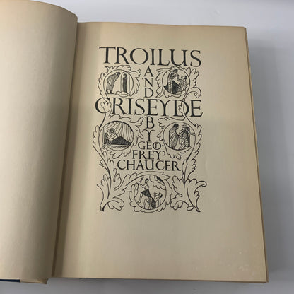 Croilus and Cressida - Geoffrey Chaucer - 1932