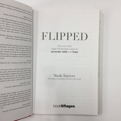 Flipped - Mark Saviers - Local Author - 2017