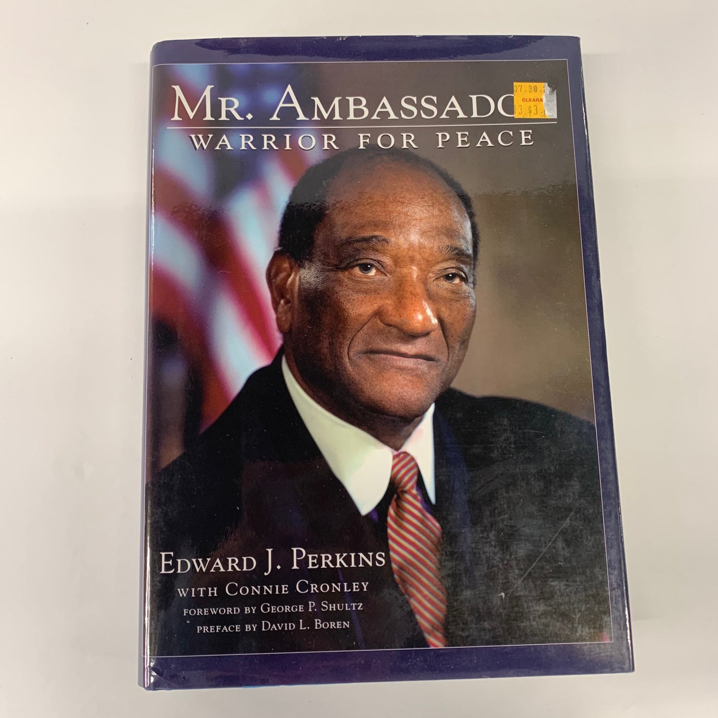 Mr. Ambassador: Warrior for Peace - Edward J. Perkins - Signed - 2006