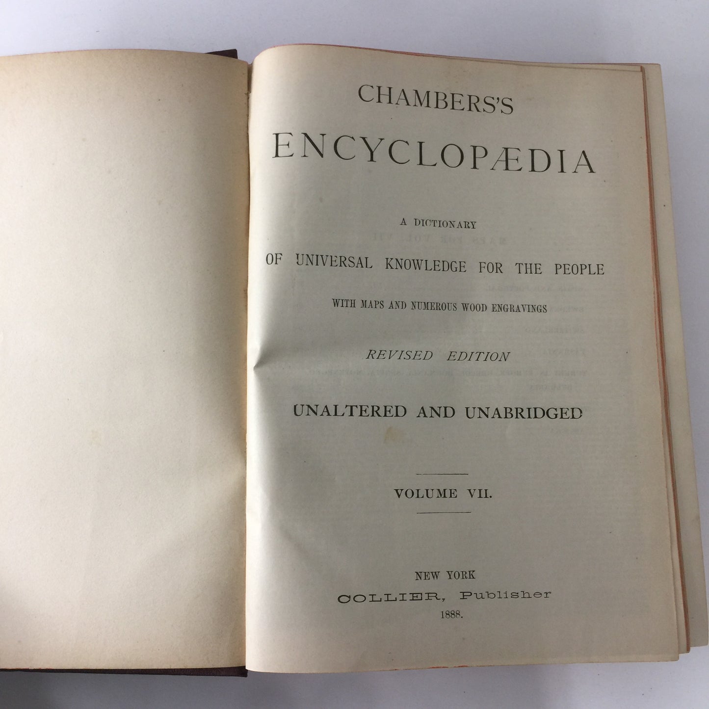 Chambers Encyclopedia - Various - Vol. 7 - 1888