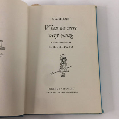 When We Were Very Young - A. A. Milne - 66th Printing - 1968