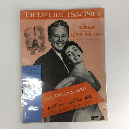 The Last Time I Saw Paris - Kern and Hammerstein - 1940