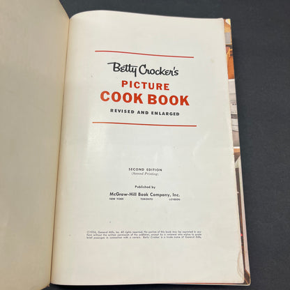 Betty Crocker’s Picture Cook Book - McGraw Hill - Second Print - 1956
