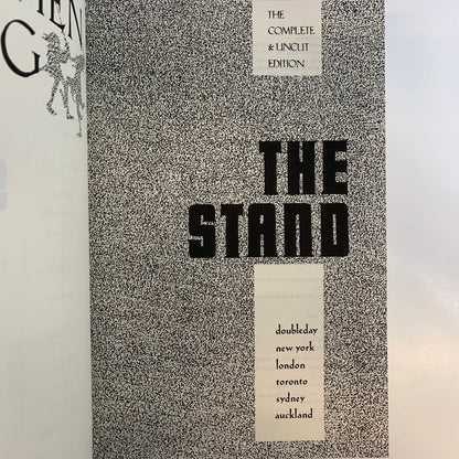 The Stand - Stephen King - First Trade Edition - 1990