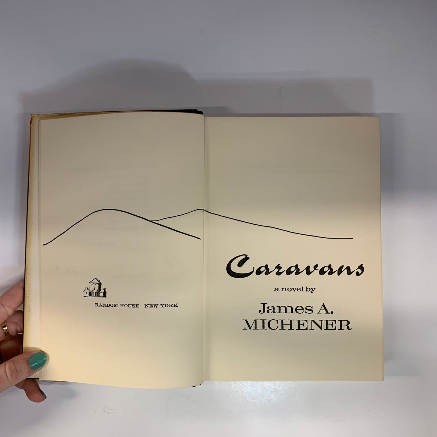 Caravans - James A. Michener - Third Print - 1965