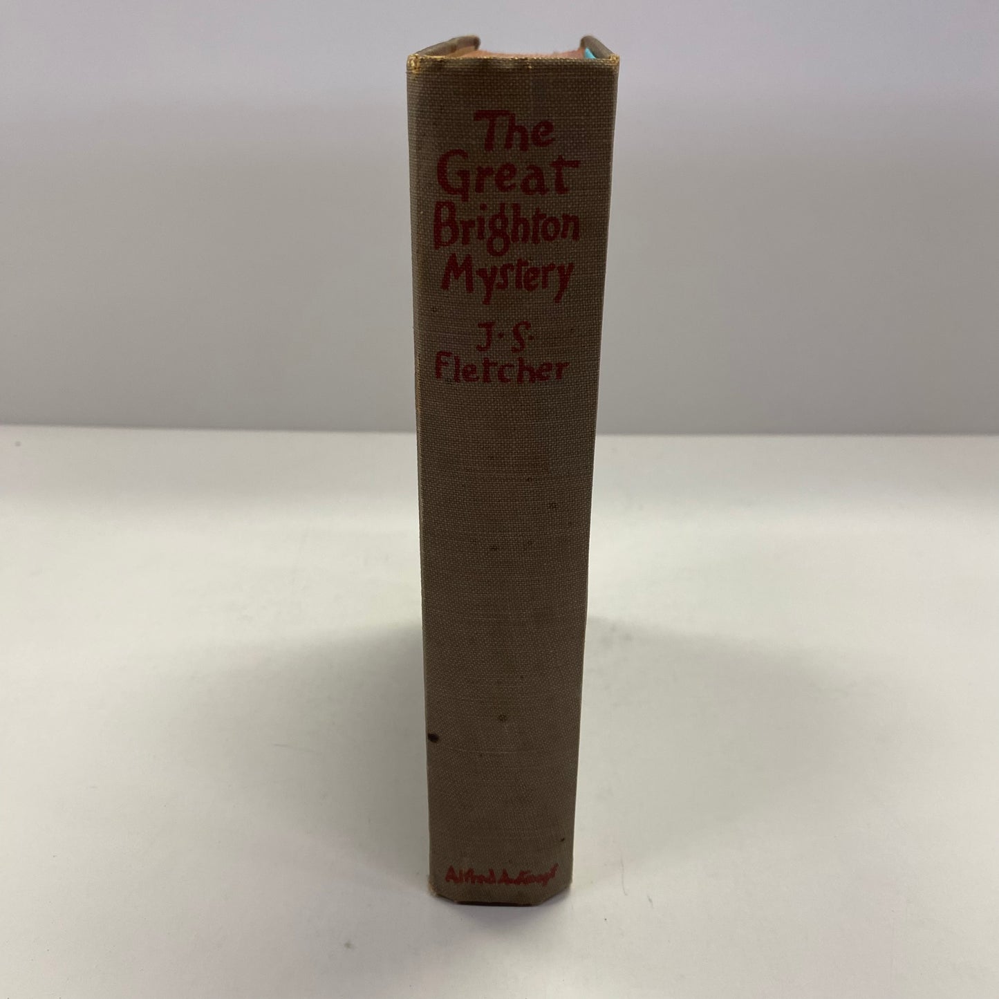 The Great Brighton Mystery - J.S. Fletcher - 1st Edition - 1926