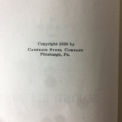 The Making, Shaping and Treating of Steel - J. M. Camp and C. B. Francis - 1920