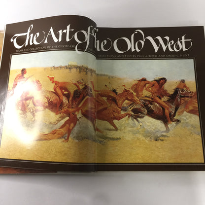 The Art of The Old West - Rossi and Hunt - Signed - 1st Edition