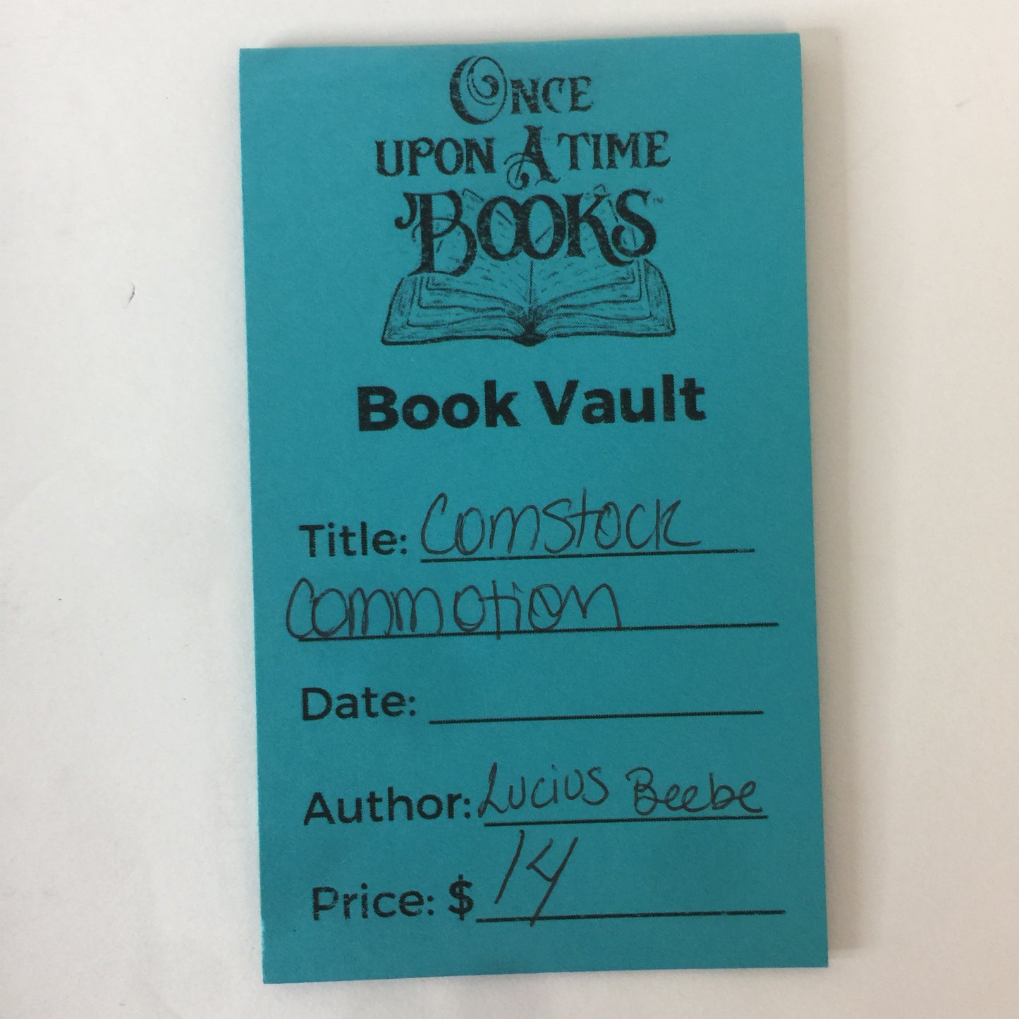 Comstock Commotion: The Story of The Territorial Enterprise - Lucius Beebe - Signed - 1954