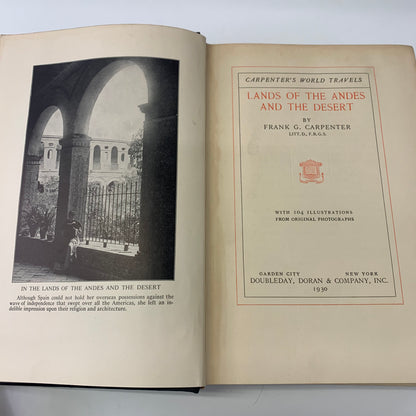 Carpenters World Travels - Frank G. Carpenter - 3 Book Set - 1930