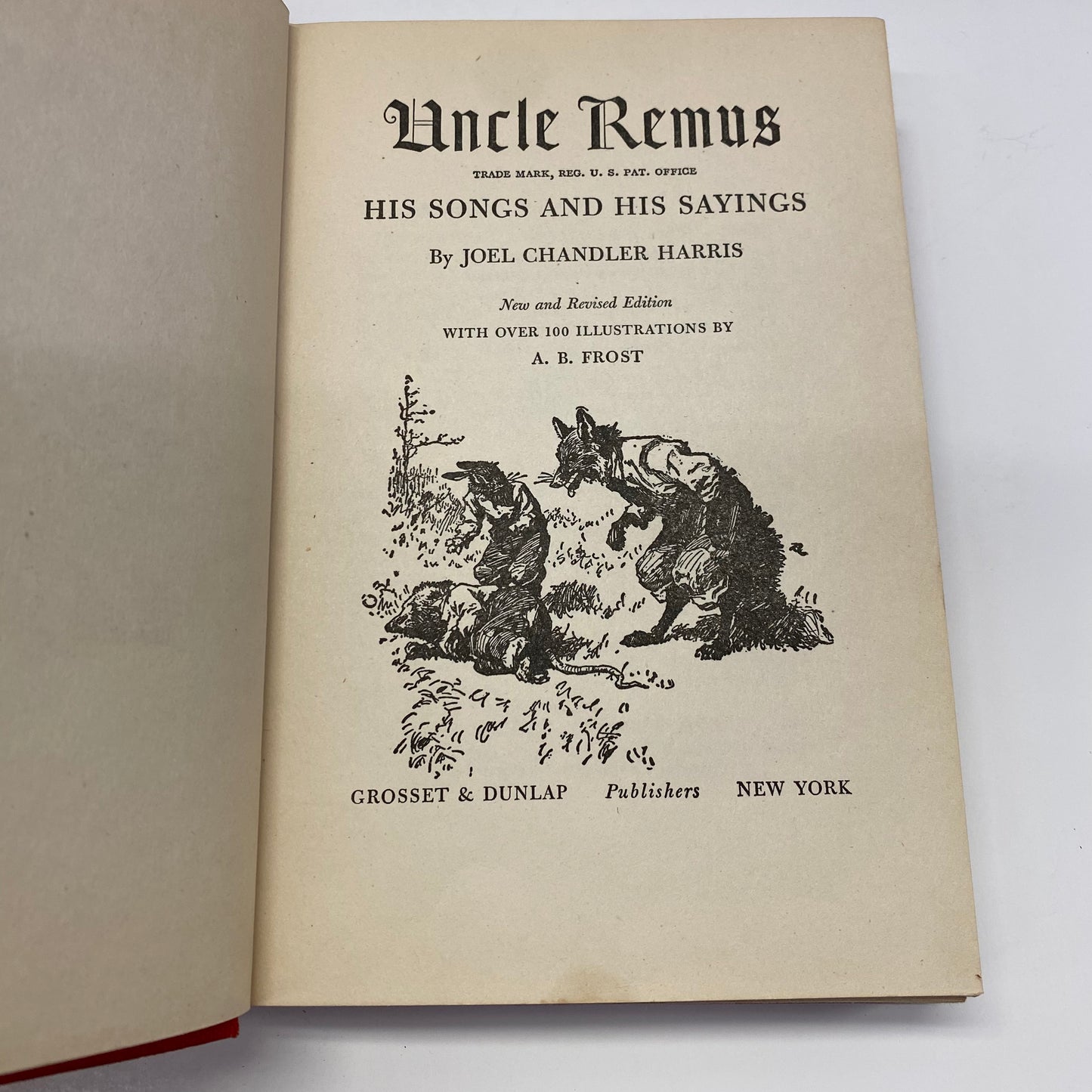 Uncle Remus: His Songs and his Sayings - Joel Chandler Harris - 1921