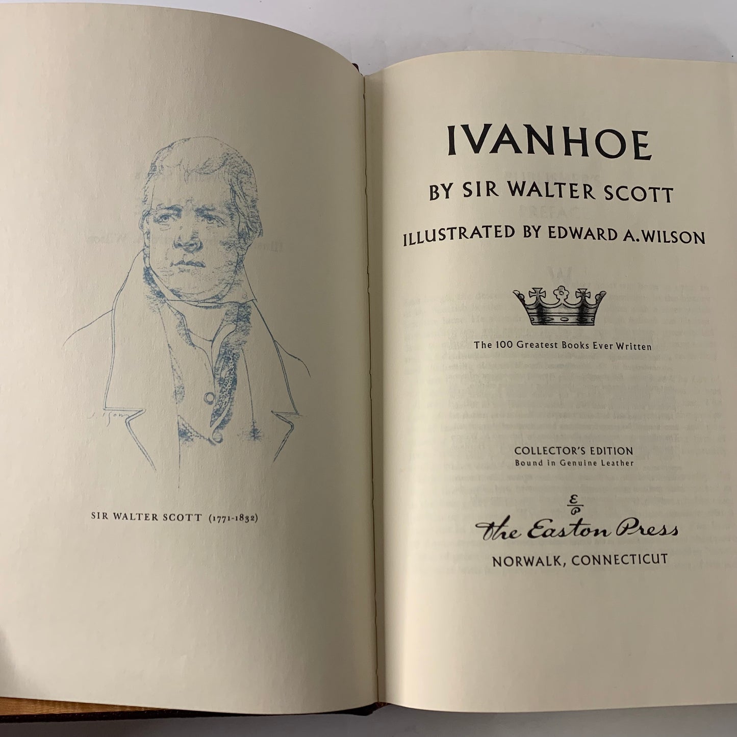 Ivanhoe - Sir Walter Scott - Easton Press - 1977