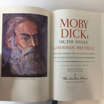 Moby Dick - Herman Melville - Easton Press - 1977