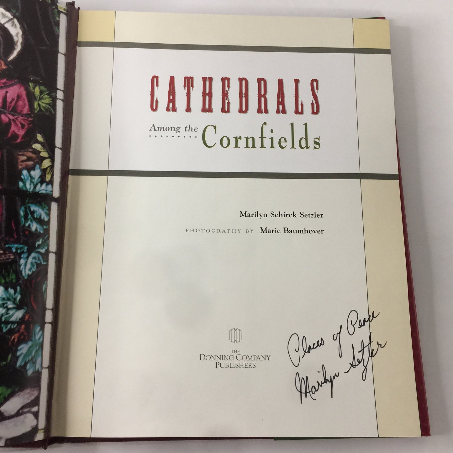 Cathedrals Among the Cornfields - Marilyn Schirck Setzler - Signed - 2004