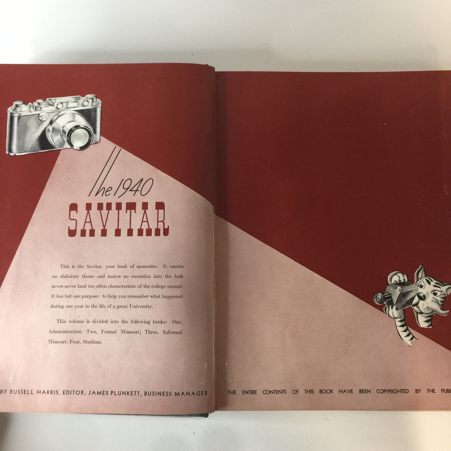 The 1940 Savitar - Missouri Yearbook - 1940