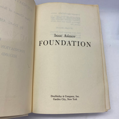 The Foundation Trilogy - Isaac Asimov - Early Book Club Edition - 1951