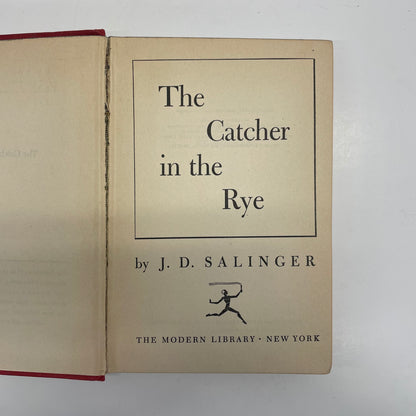 The Catcher in the Rye - J. D. Salinger - Modern Library - 1951