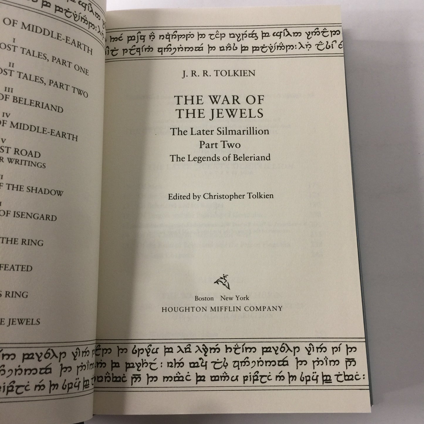 The War of Jewels: The Later Silmarillion Part 2 - J. R. R. Tolkien - The History of Middle Earth Vol 11 - 1994