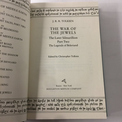 The War of Jewels: The Later Silmarillion Part 2 - J. R. R. Tolkien - The History of Middle Earth Vol 11 - 1994