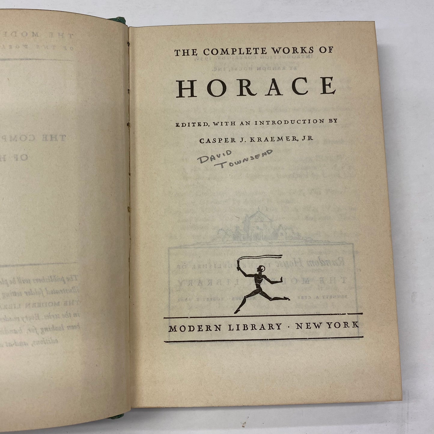 The Complete Works of Horace - Horace - 1956