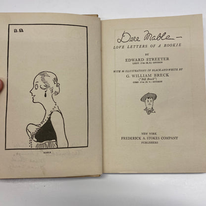 Dere Mable: Love Letters of a Rookie - E. Streeter - Thirteenth Print - 1918