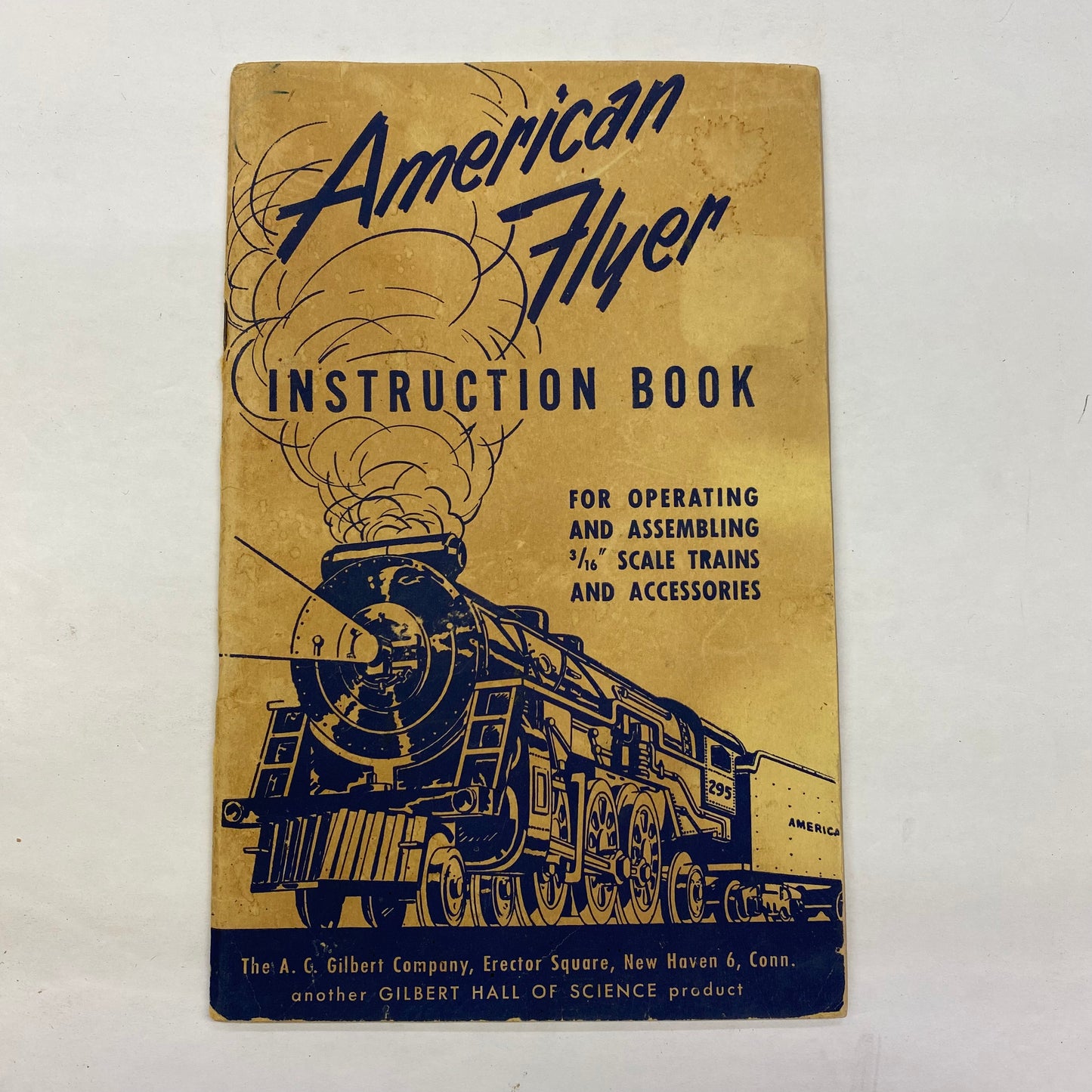 American Flyer Instruction Book - Gilbert Hall of Science - 1952