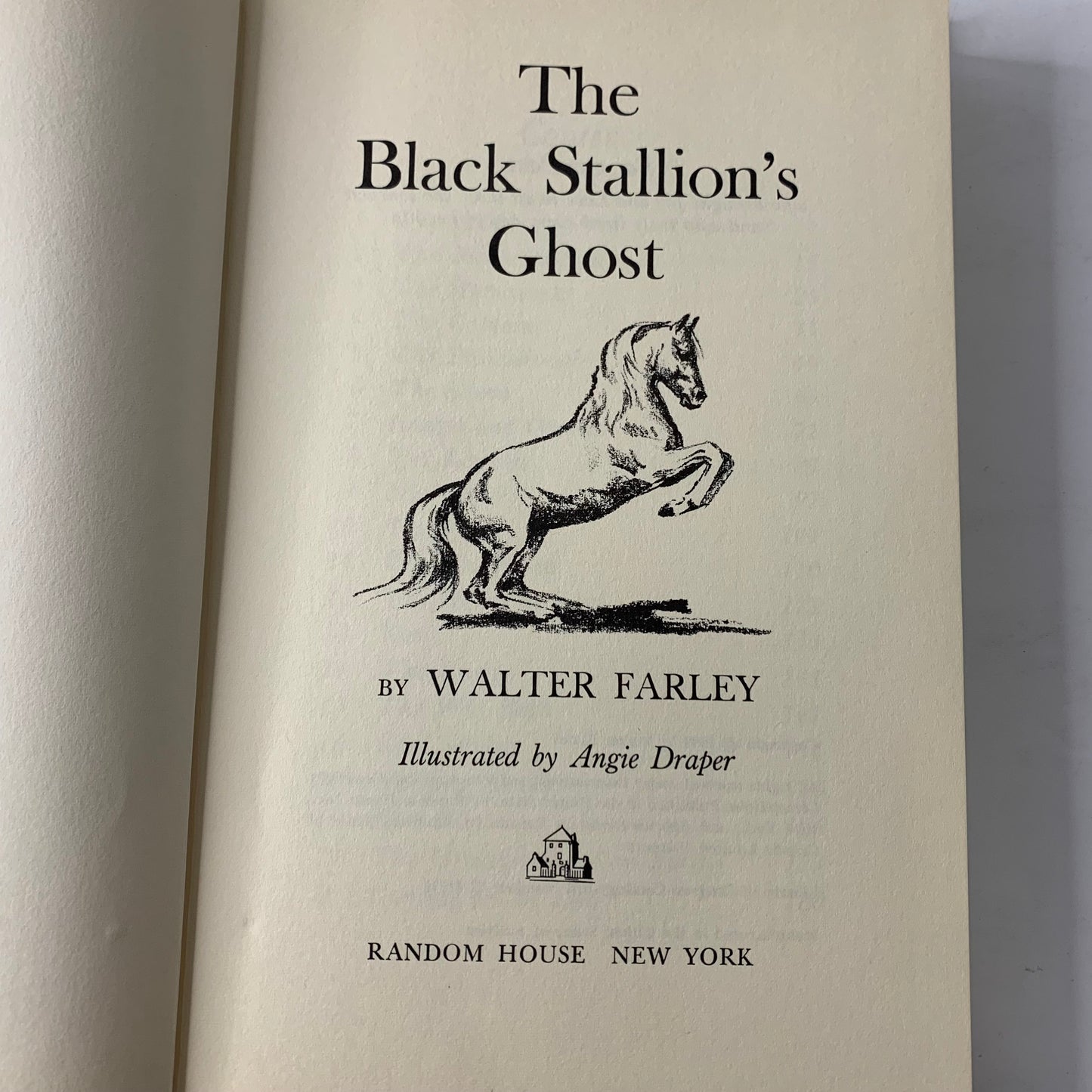 The Black Stallion’s Ghost - Walter Farley - 1st Edition - 1964