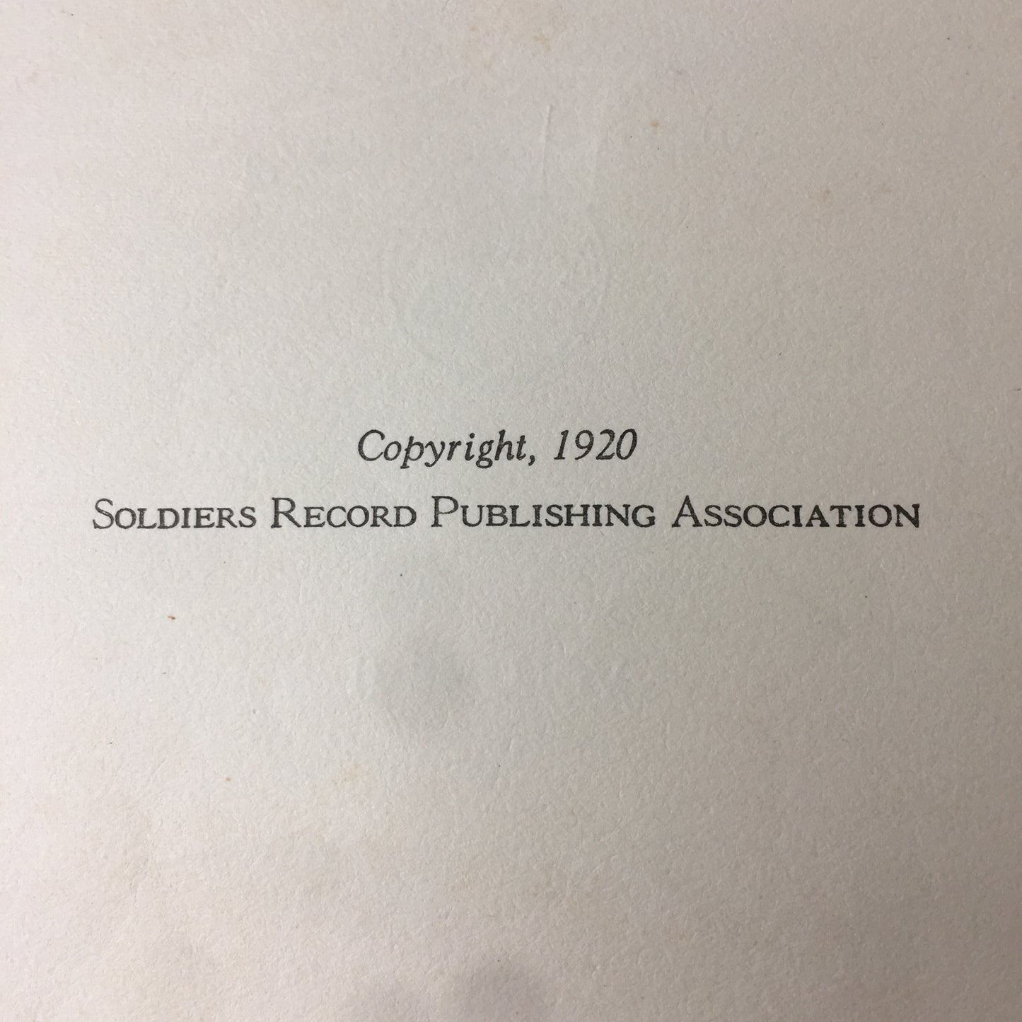 Soldiers of The Great War - Haulsee, Howe, Doyle - Vol. 2 - 1920