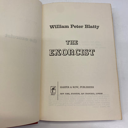 The Exorcist - William Peter Blatty - Book Club Edition - 1971