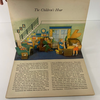 The Jolly Jump-Ups and Their New House - Geraldine Clyne  - 1st Edition - 1939