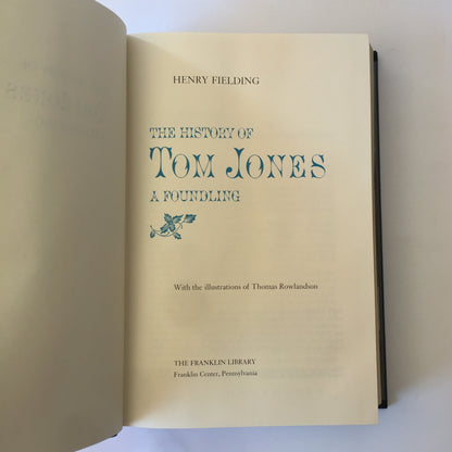 Tom Jones - Henry Fielding - Franklin Library - 1980