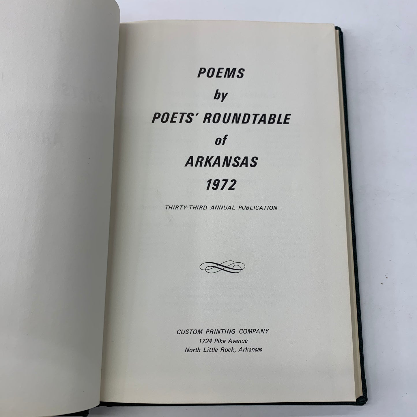 Poems - Poets’ Roundtable of Arkansas - 1972