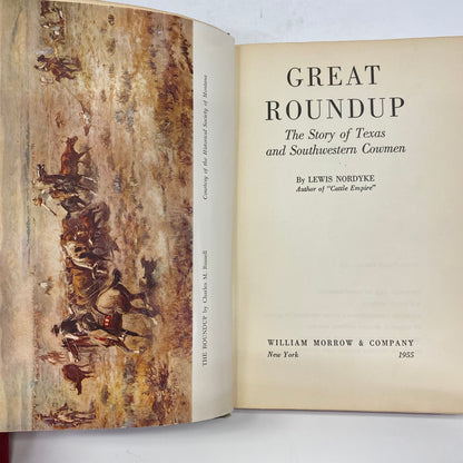 Great Roundup - Lewis Nordyke - Signed - 1955