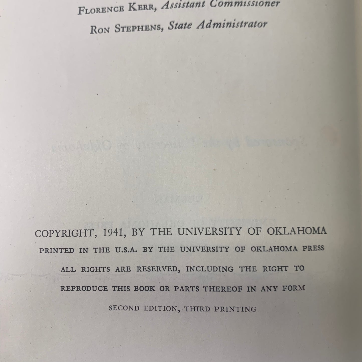 Oklahoma: A Guide to the Sooner State - Various - Includes Map - 1957