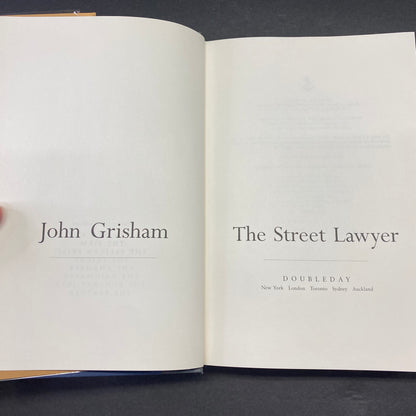 The Street Lawyer - John Grisham - 1st Edition - Signed - 1998