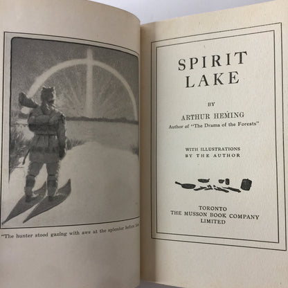 Spirit Lake - Arthur Heming - Canadian 1st Edition - 1923