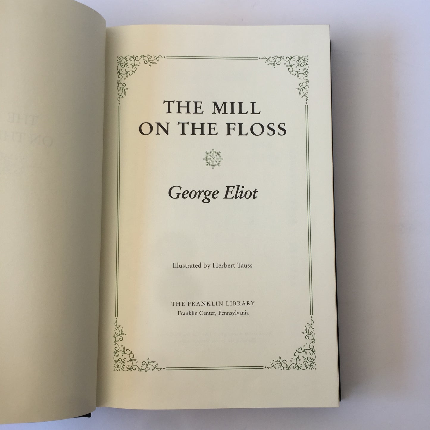 The Mill on the Floss - George Eliot - Franklin Library - 1981